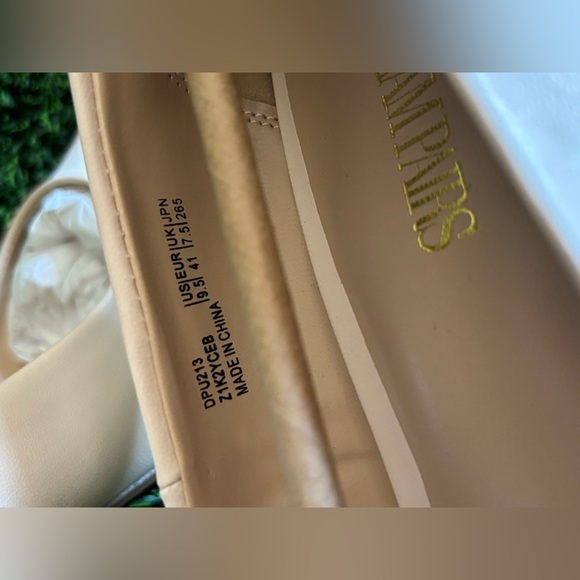 ❤️DREAMS PARIS Elegant zapatillas nude size #9.5 ❤️ - Picture 6 of 15